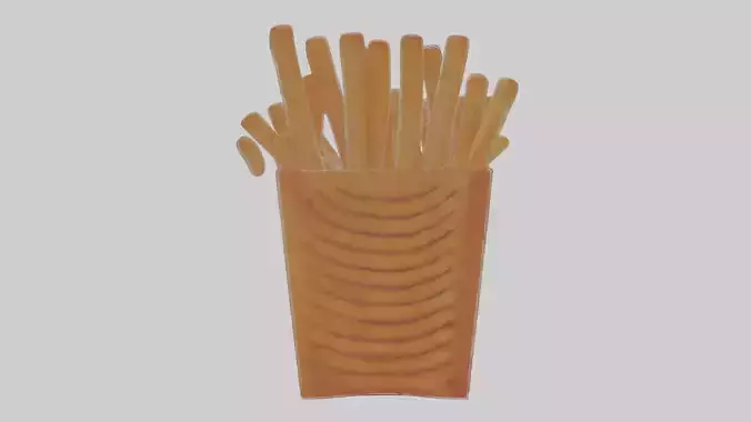 Cartoon Fries