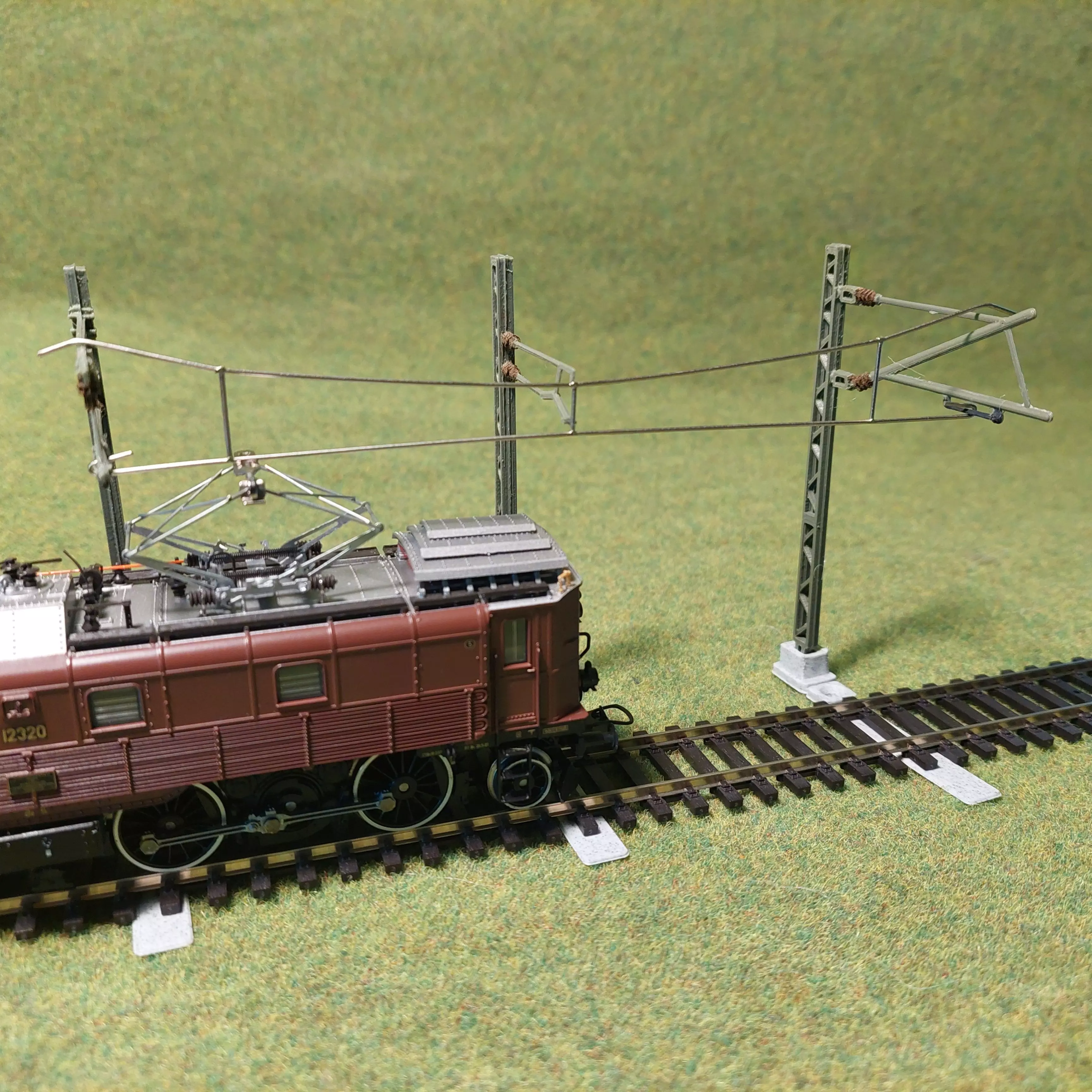 H0 scale Catenery Poles Set Type A1 to A8 - FDM 3D print model_0