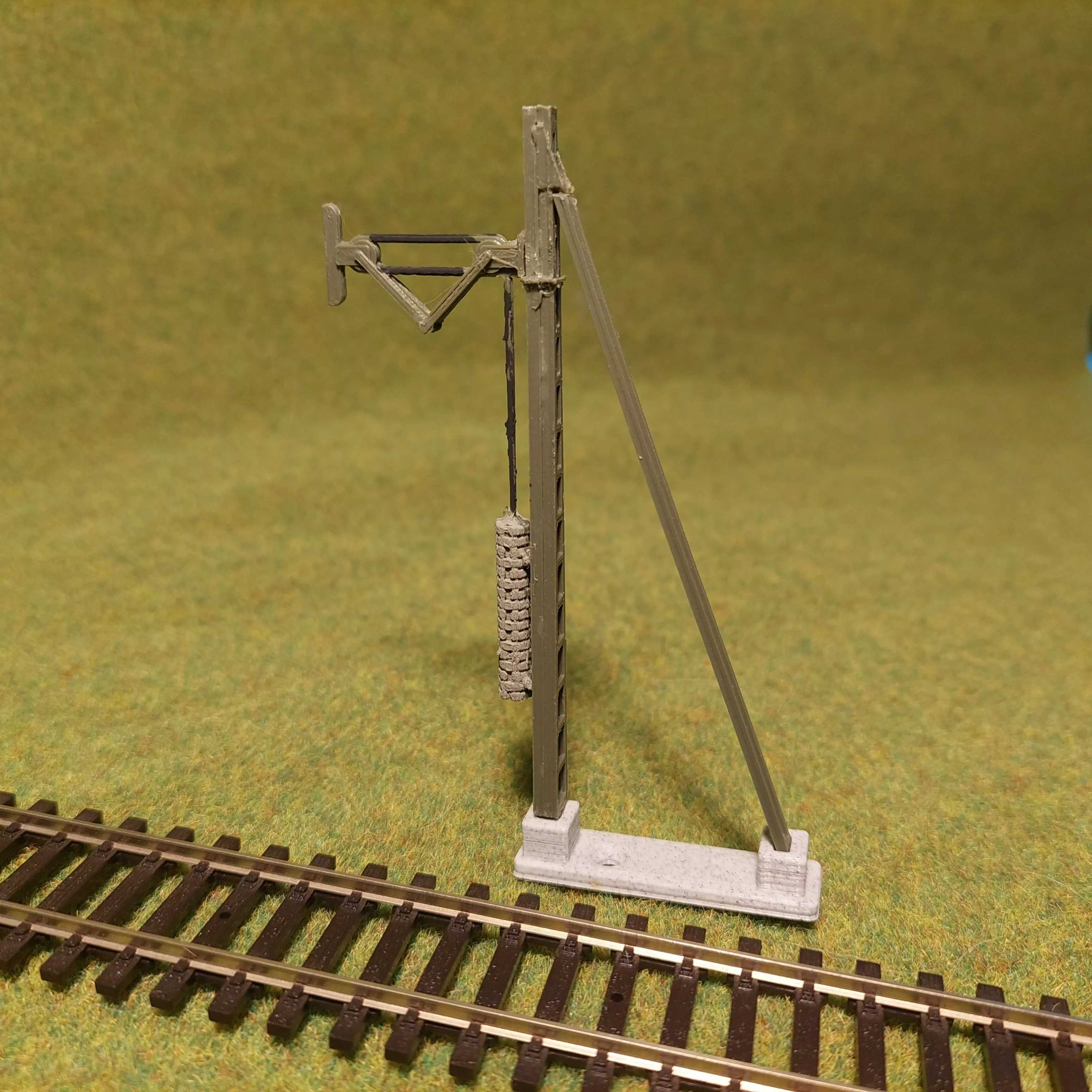 Catenery Tension Pole End Type A 1-87 FDM 3D print model
