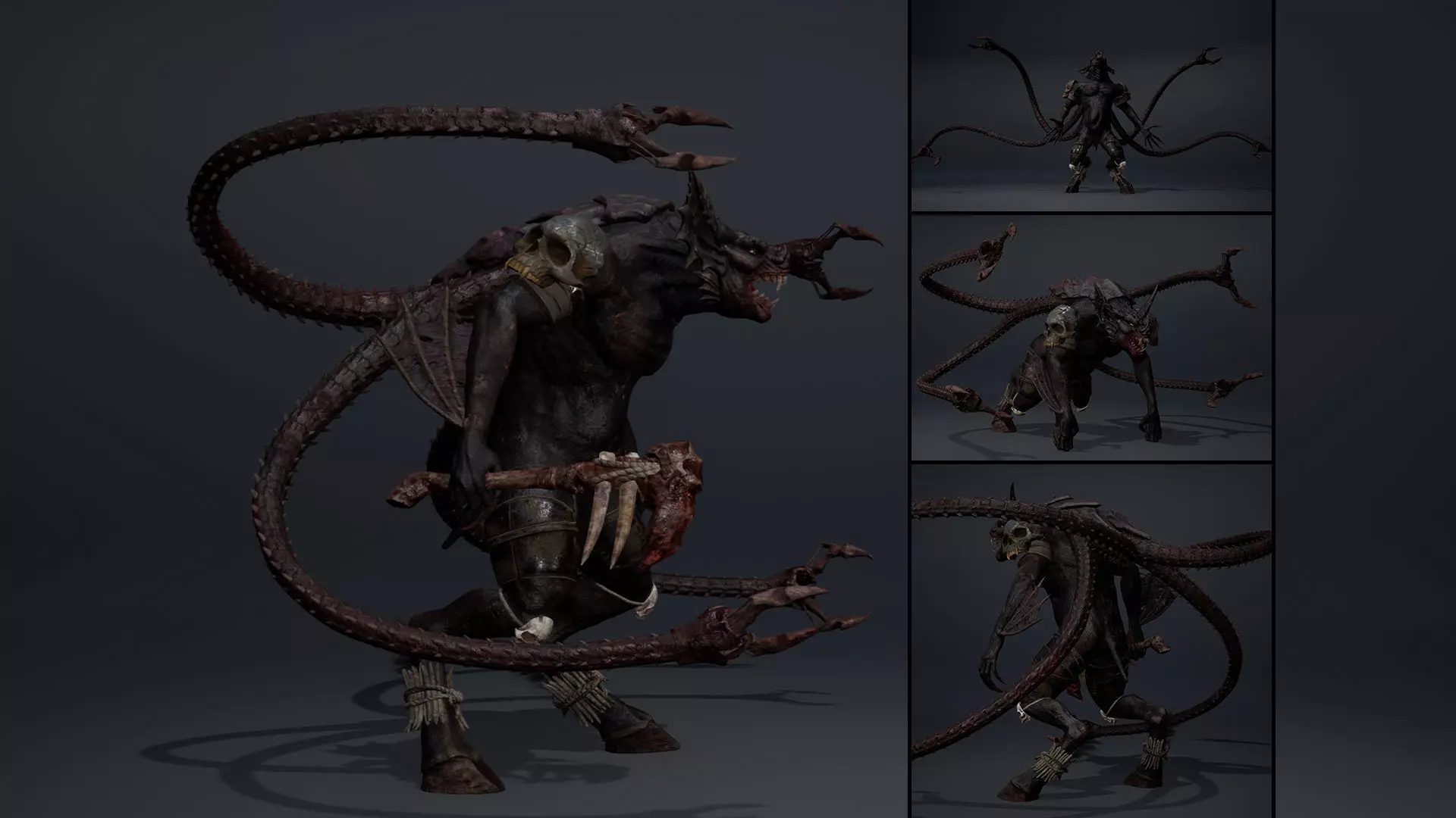 Emberclaw Fatty Brutal Low-poly 3D model