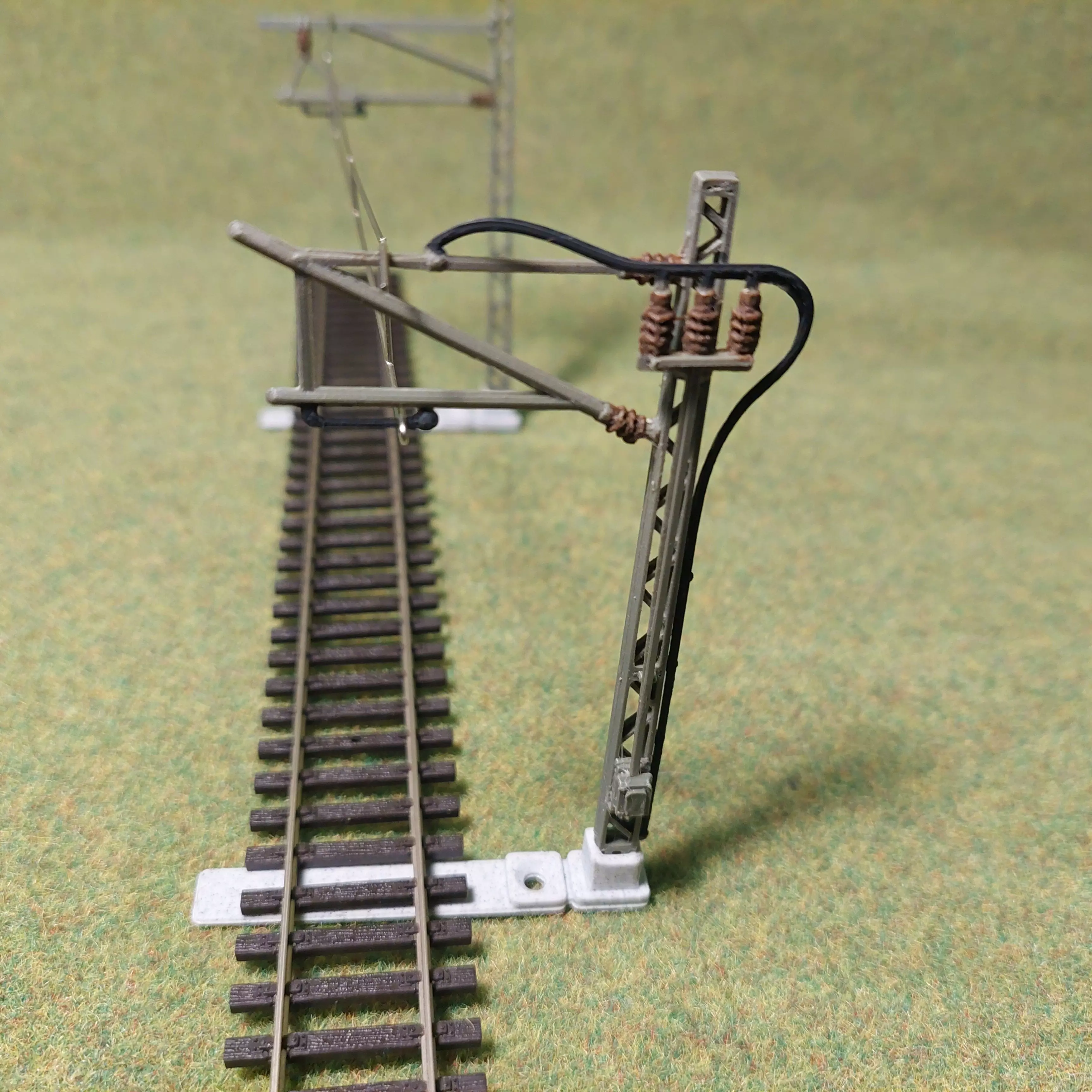 H0 scale Catenery Power Pole Type A11 - FDM 3D print model_0