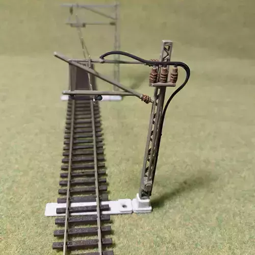 H0 scale Catenery Power Pole Type A11 - FDM