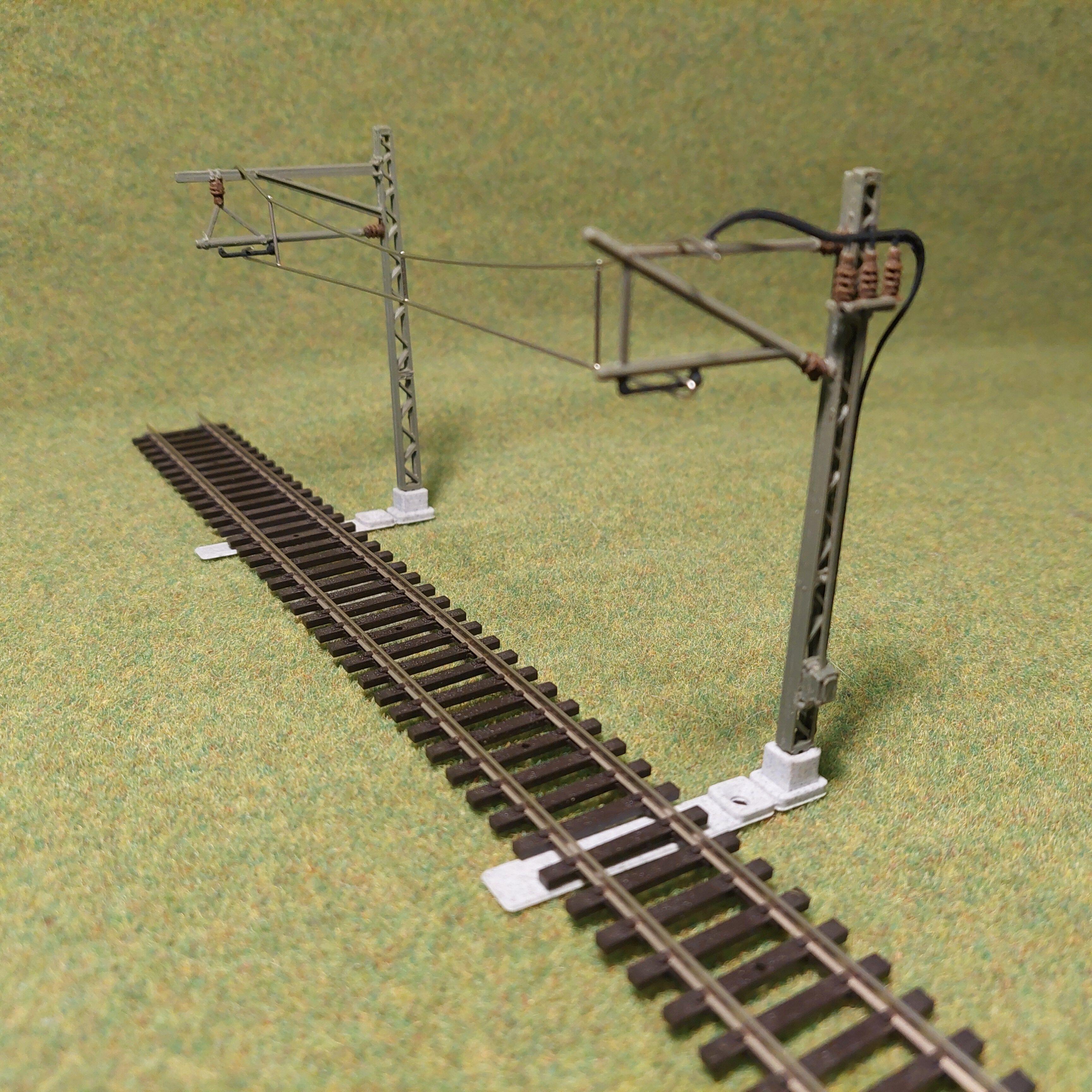 H0 scale Catenery Power Pole Type A11 - FDM 3D print model_1