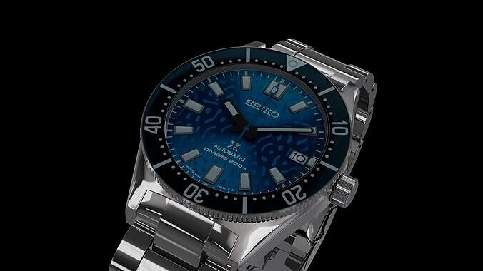 seiko Prospex Zimbe 19 3D model