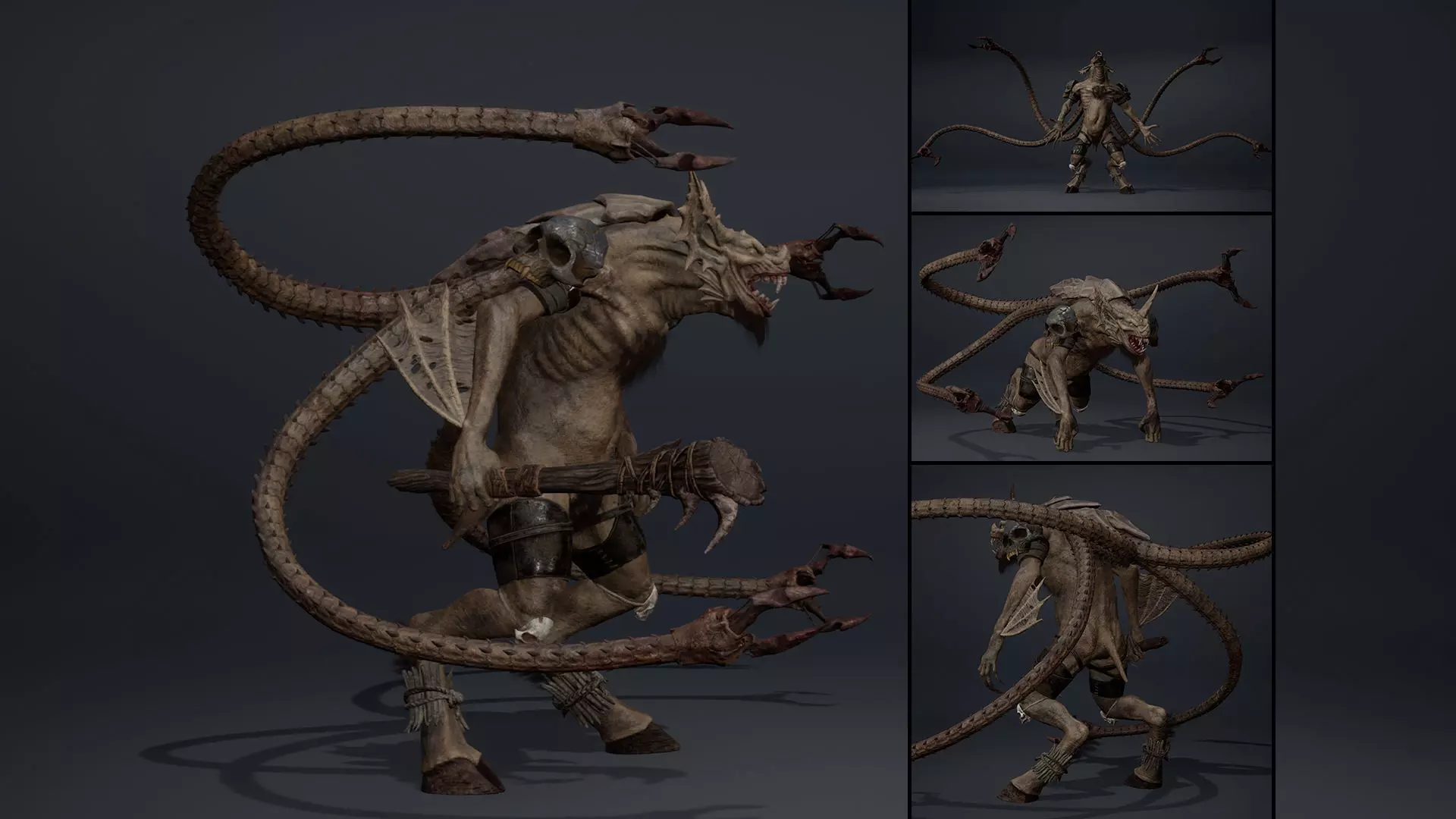 Emberclaw Fatty Low-poly 3D model