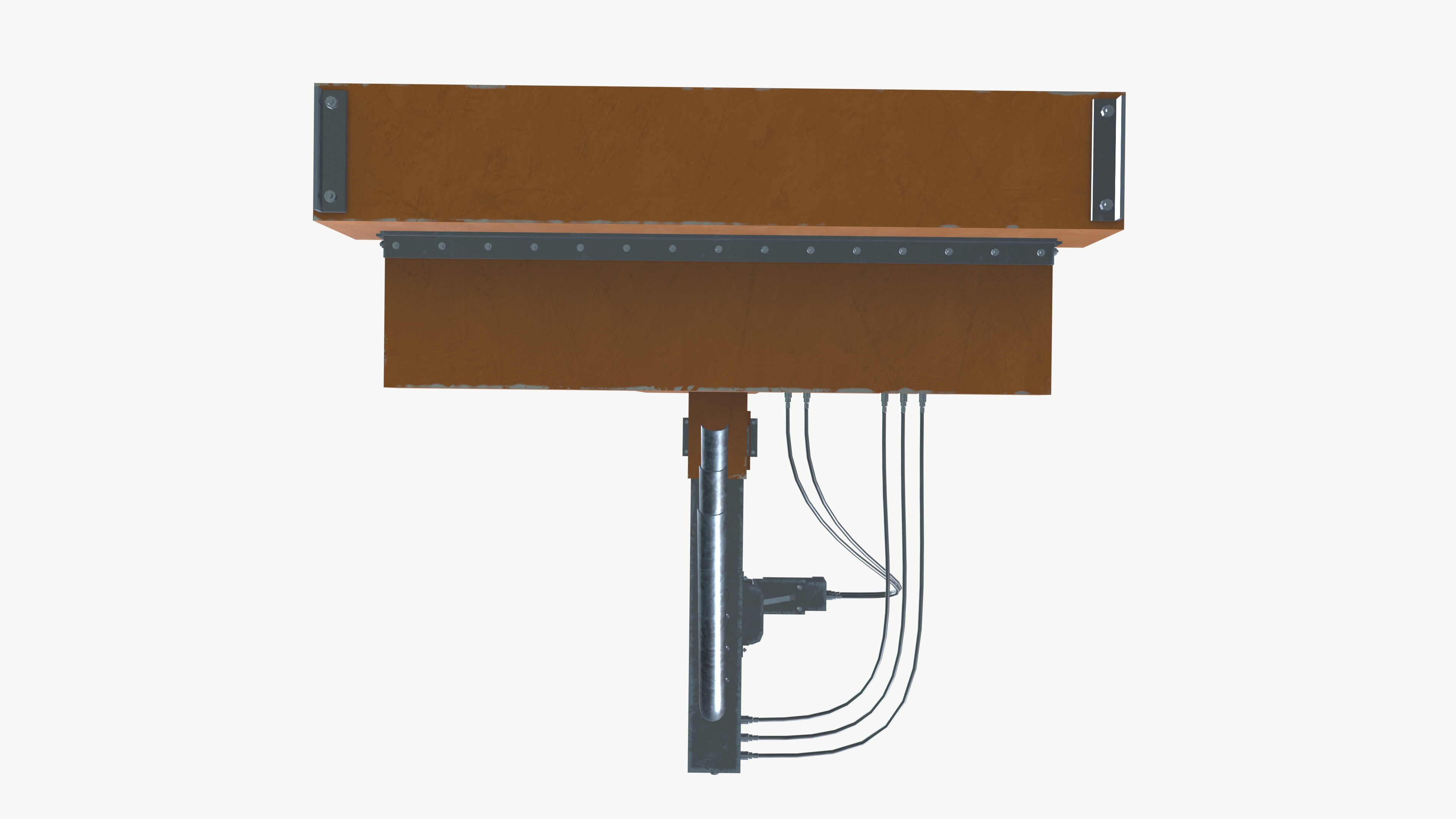 Gob Shooting Machine 3D model_5