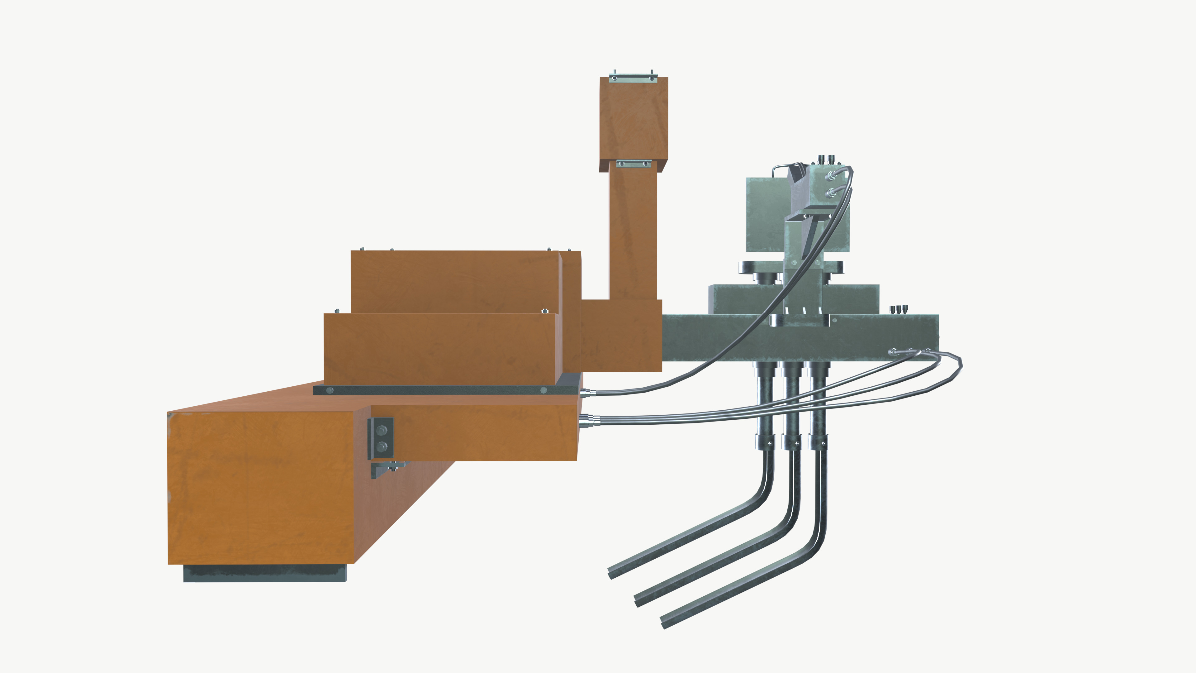 Gob Shooting Machine 3D model_4