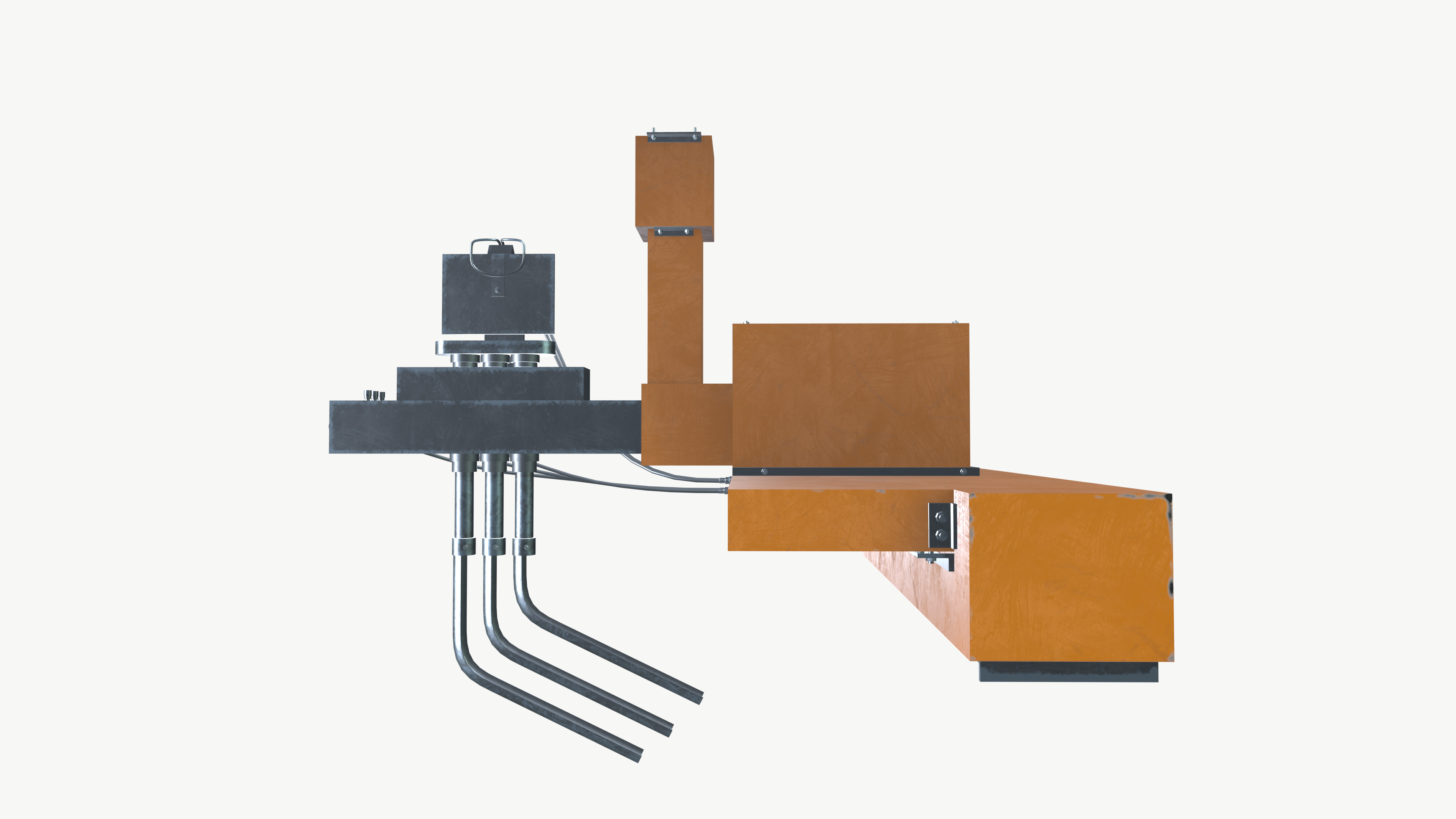 Gob Shooting Machine 3D model_3