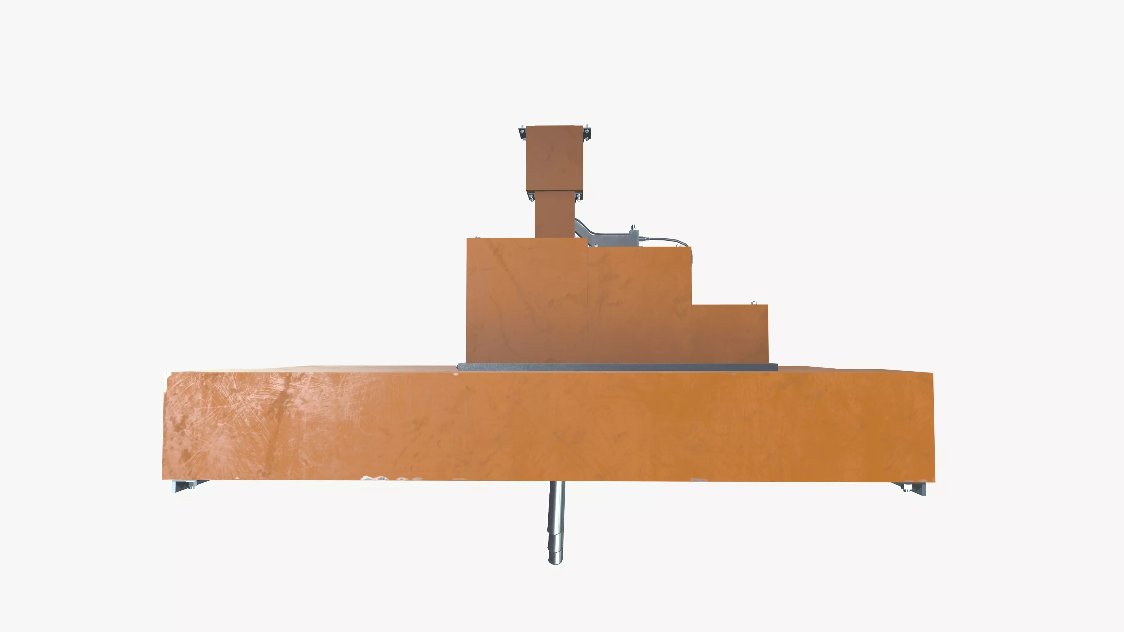 Gob Shooting Machine 3D model_0