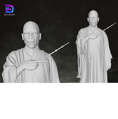 Lord Voldemort Harry Potter Action Figures Custom 3D Print Model 3D print model