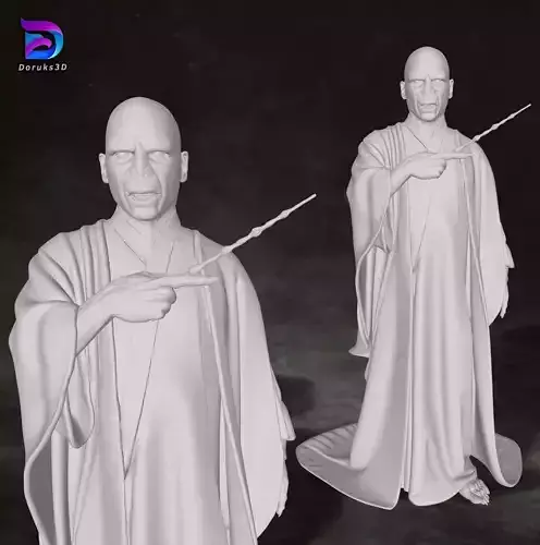 Lord Voldemort Harry Potter Action Figures Custom 3D Print Model