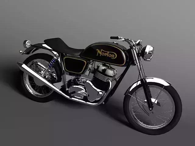 Norton Commando 850 3D model