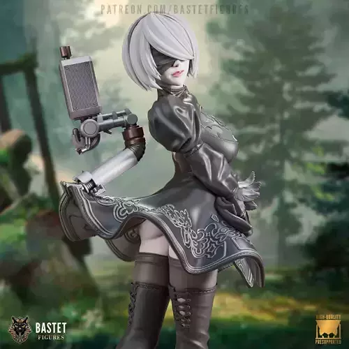 2B I NieR Automata 3D print model