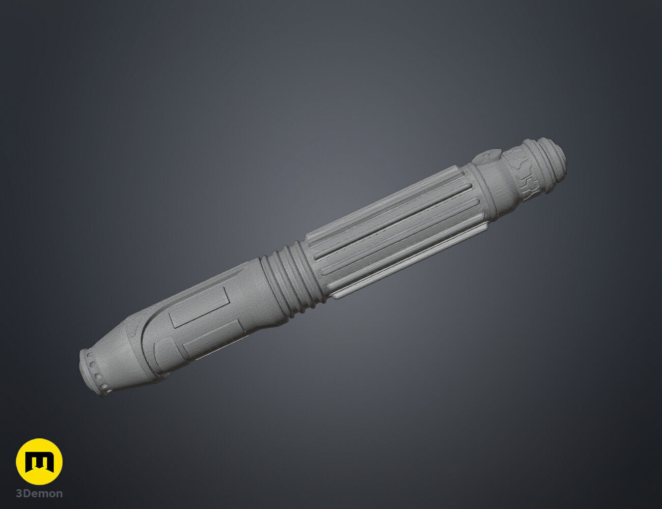 Mace Windu Lighsaber 3D print model_11