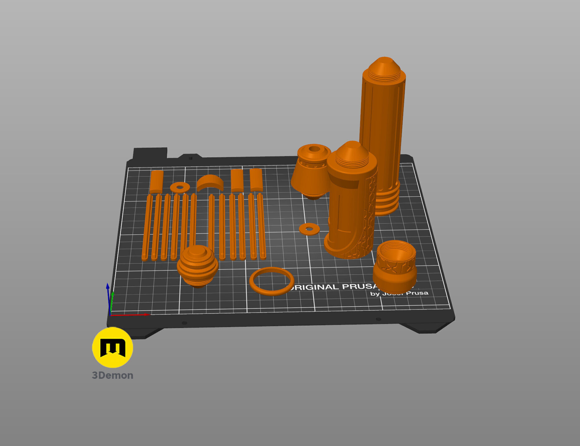 Mace Windu Lighsaber 3D print model_4