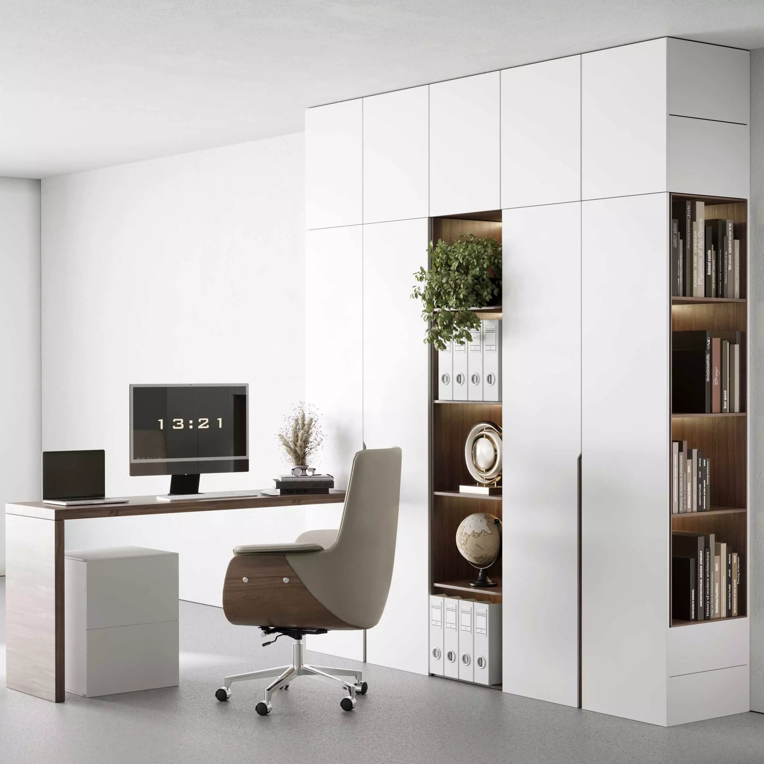 Home Office and Cabinet Furniture - office furniture 31 3D model