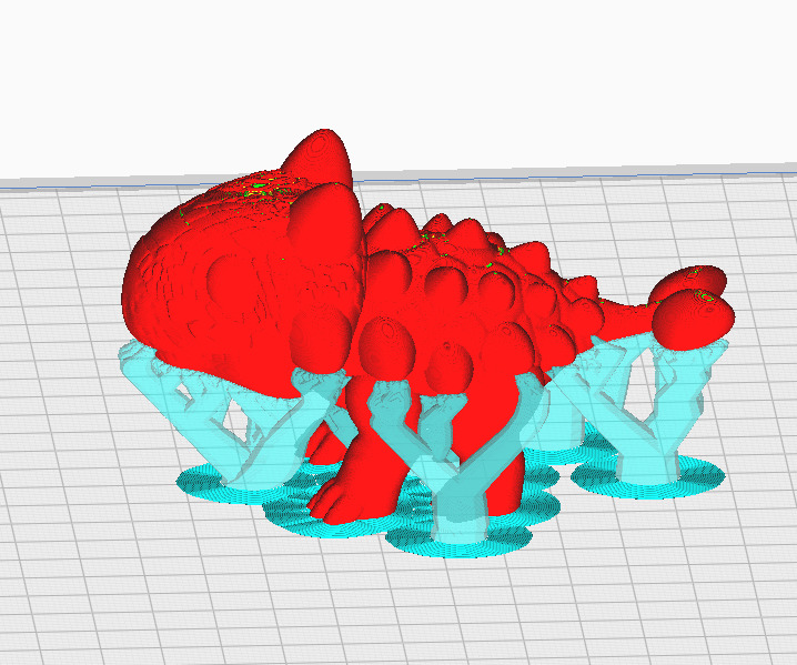 Ankylosaurus funko pop from the Jurassic era 3D print model_3