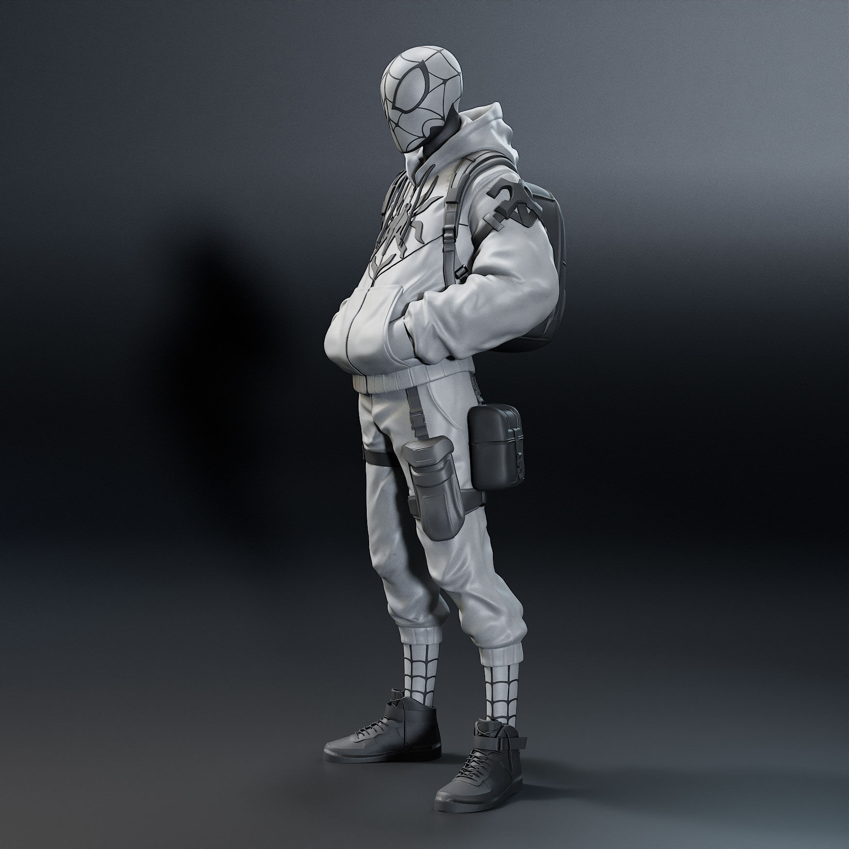 Spiderman Redesign 3D print model_6