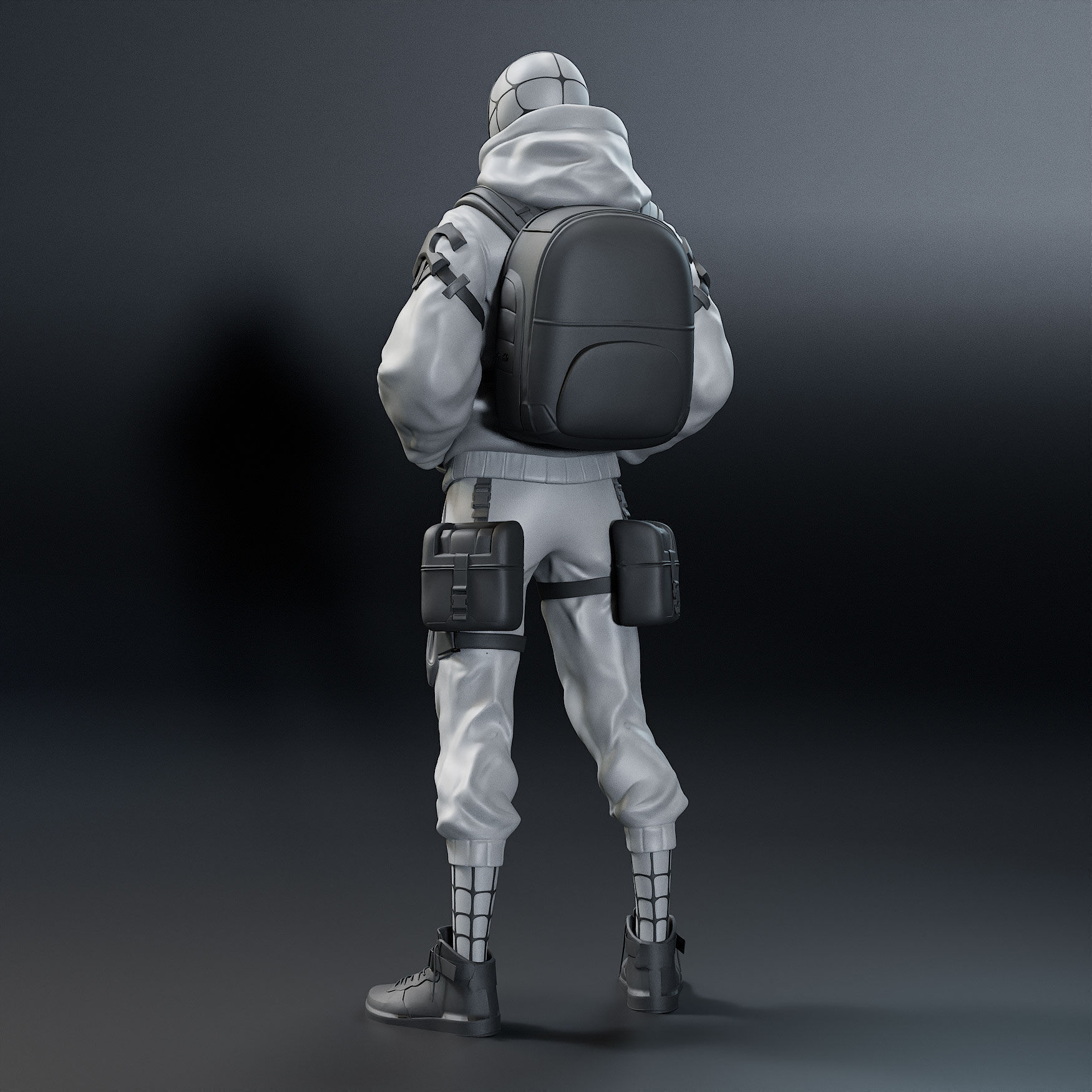 Spiderman Redesign 3D print model_4