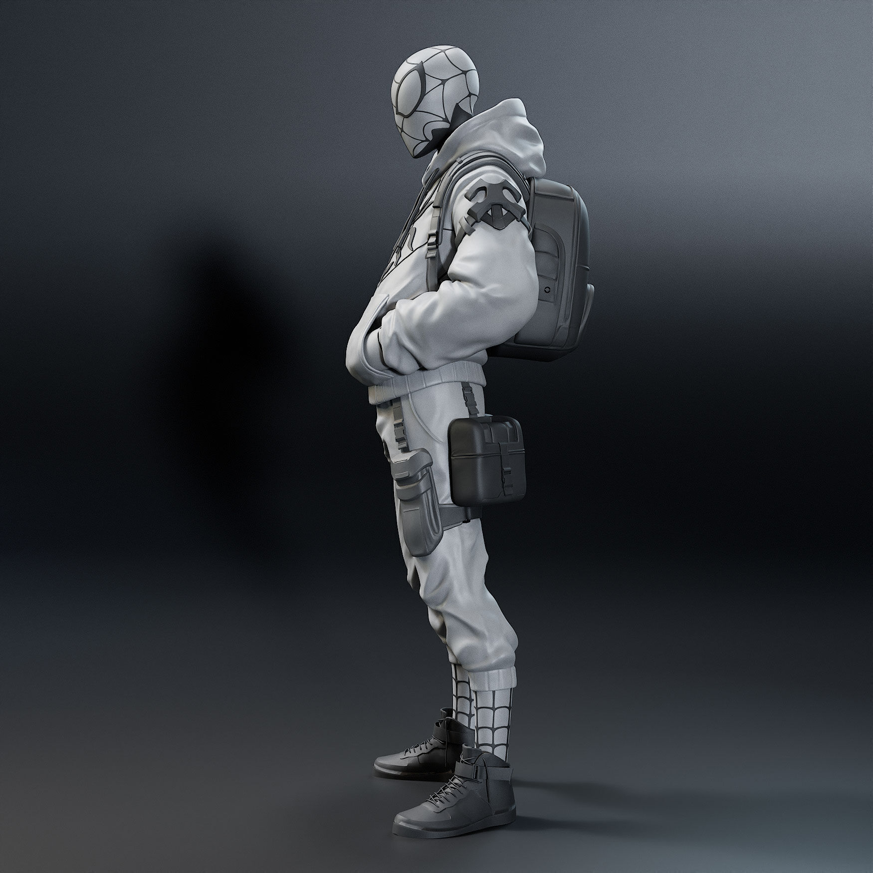 Spiderman Redesign 3D print model_5