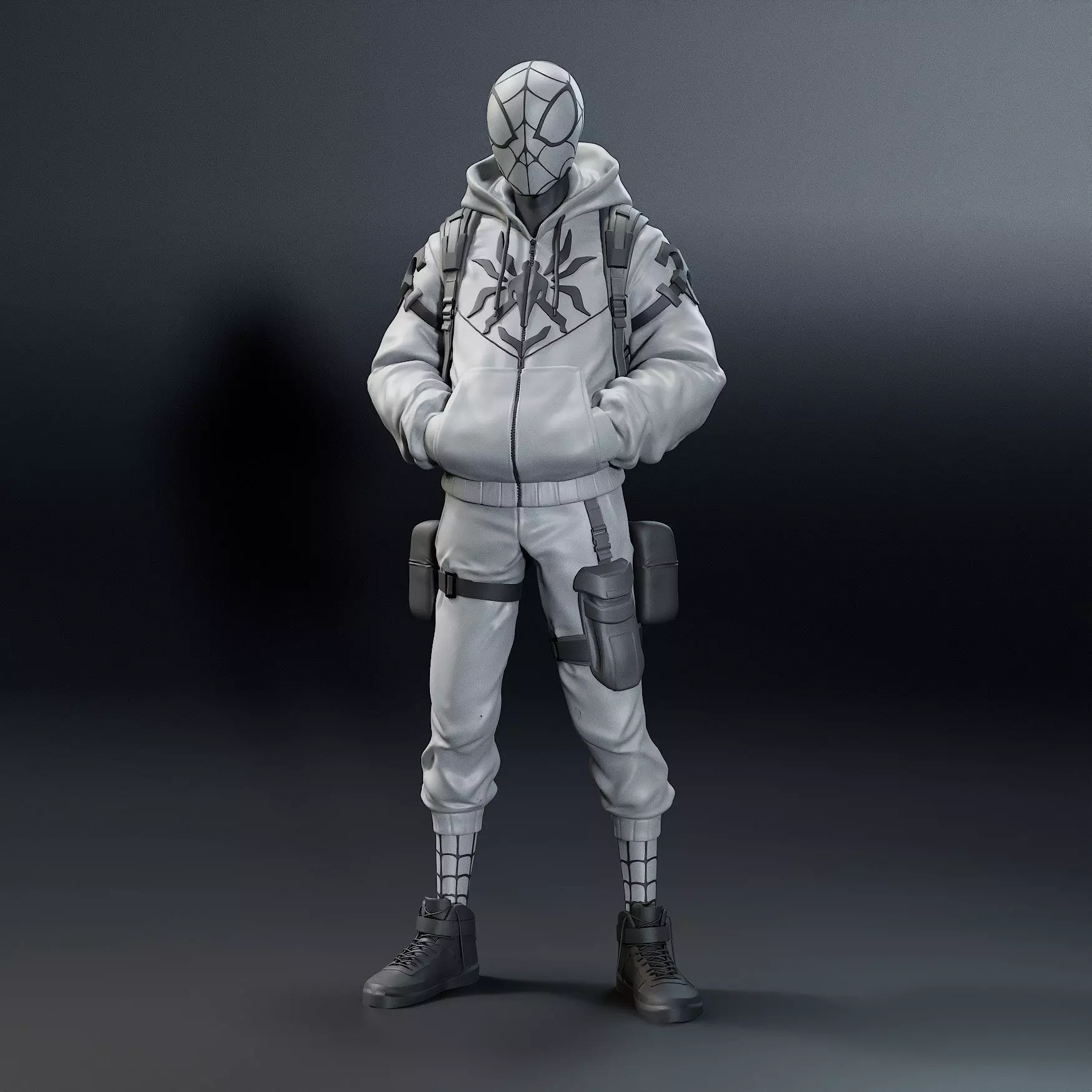 Spiderman Redesign 3D print model_0