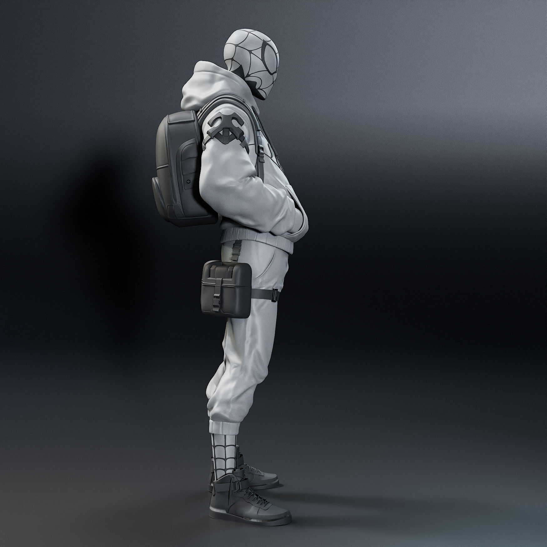 Spiderman Redesign 3D print model_3