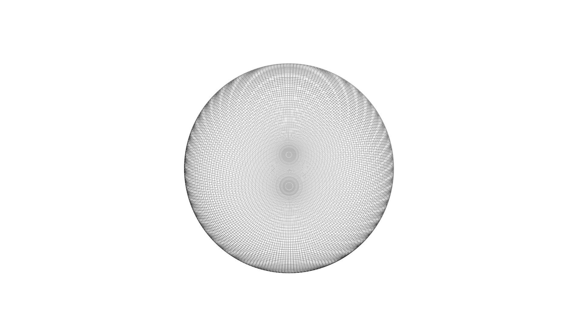 Blue Gas Giant 3D model_13