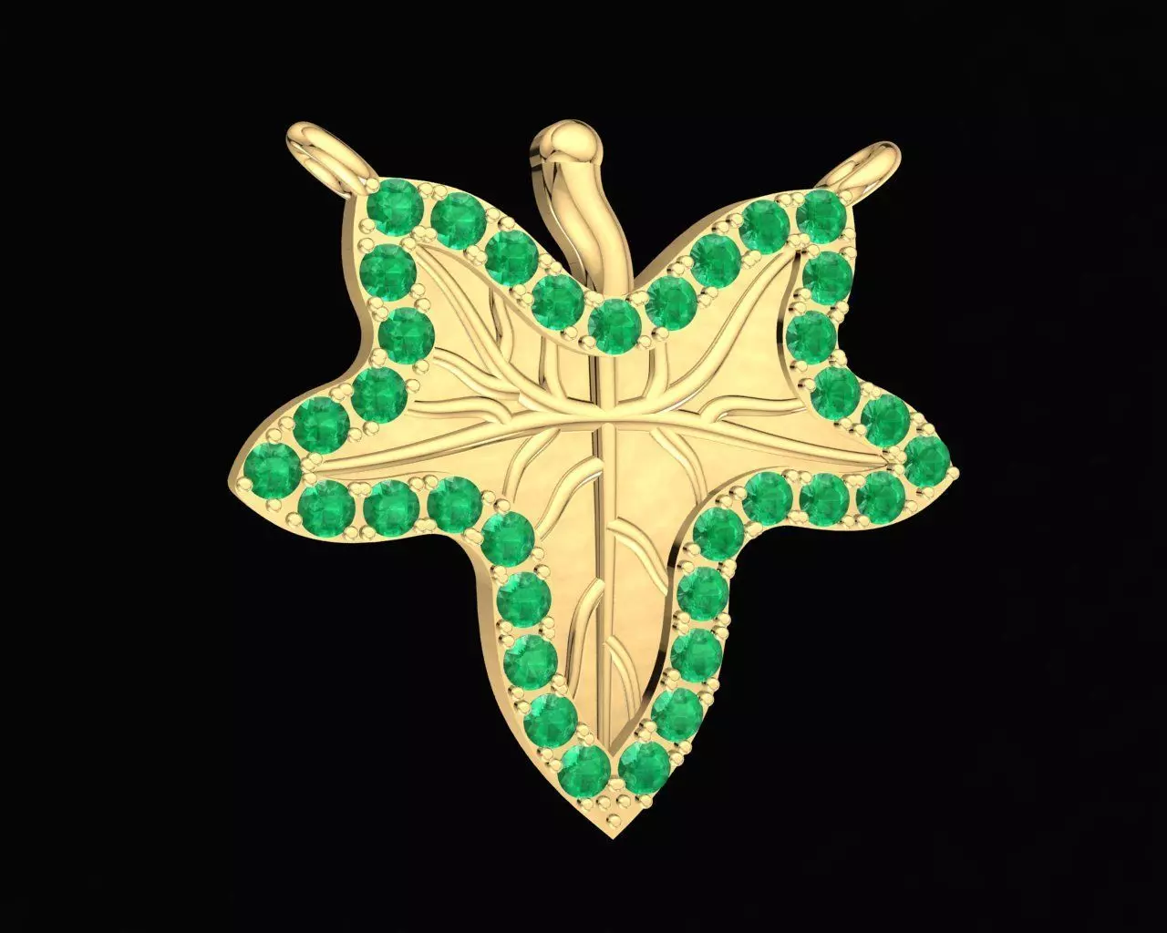 Ornamental Cross Pendant for Jewelry 64 3D print model
