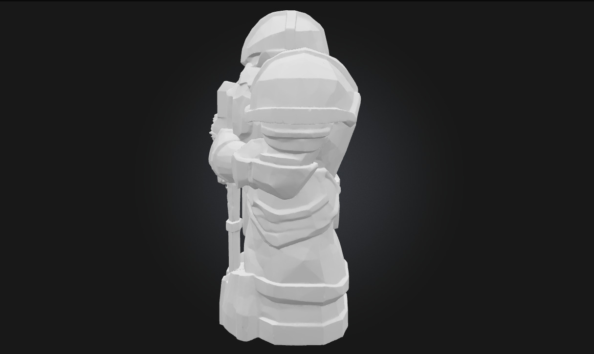 Stone Sentinel  Eternal Guardian of Ancient Grounds 3D model_7