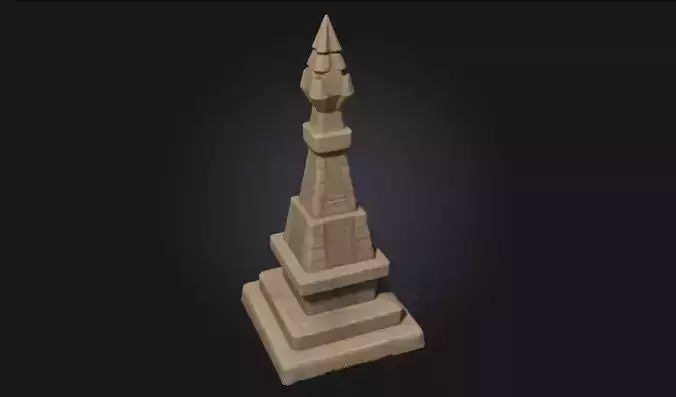 Mystical Stone Obelisk  Beacon of Forgotten Magic