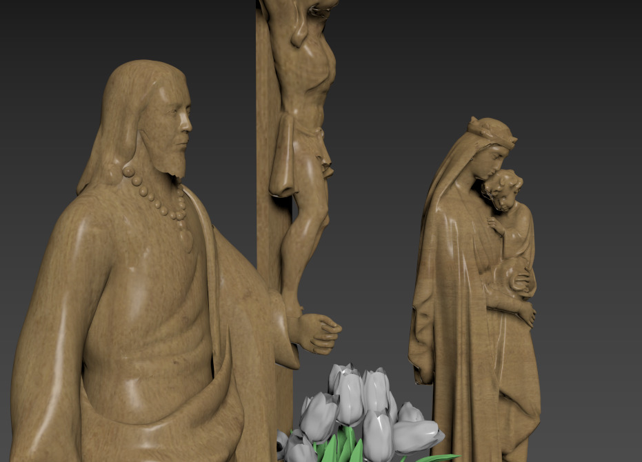Jesu Maria Free 3D model_2
