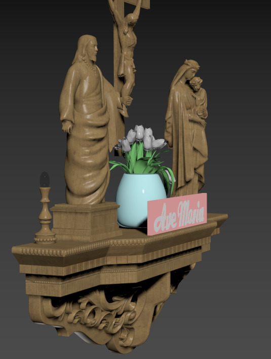 Jesu Maria Free 3D model_1