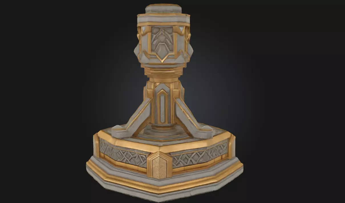 Monument of the Ancients Echoes of a Lost Civilization 3D model