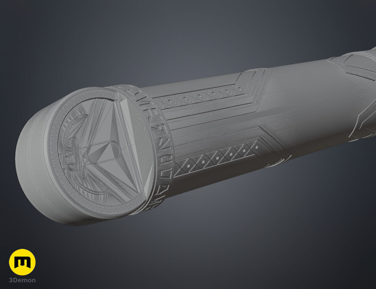 Lord Corvax lightsaber 3D print model_13