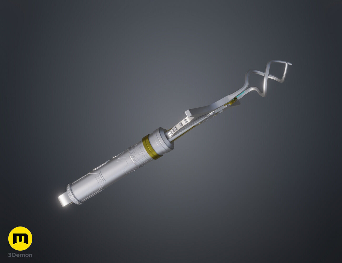 Lord Corvax lightsaber 3D print model_6