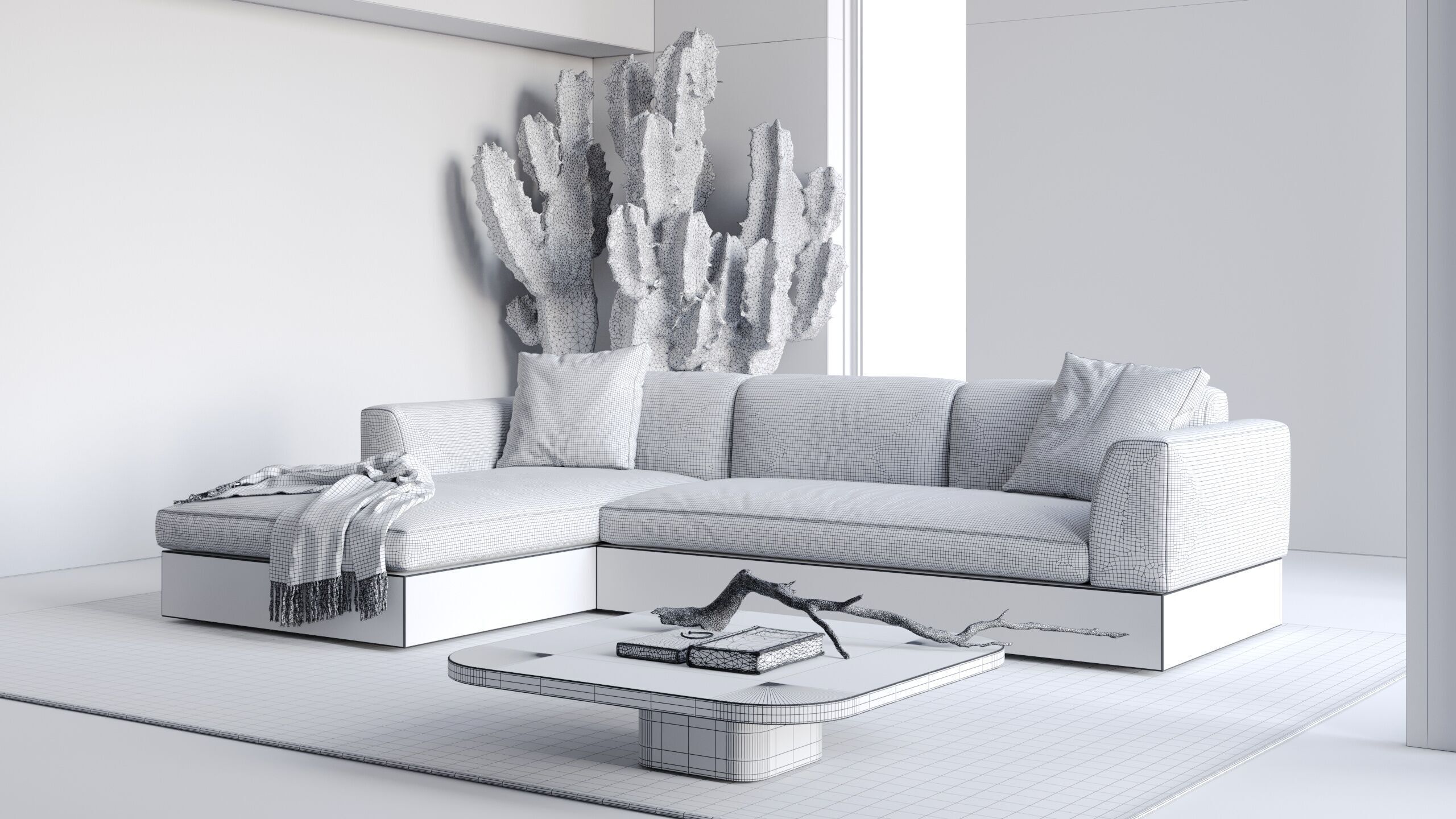 Virtual Location 006 - Cinema 4D Corona scene 3D model 3D model_10