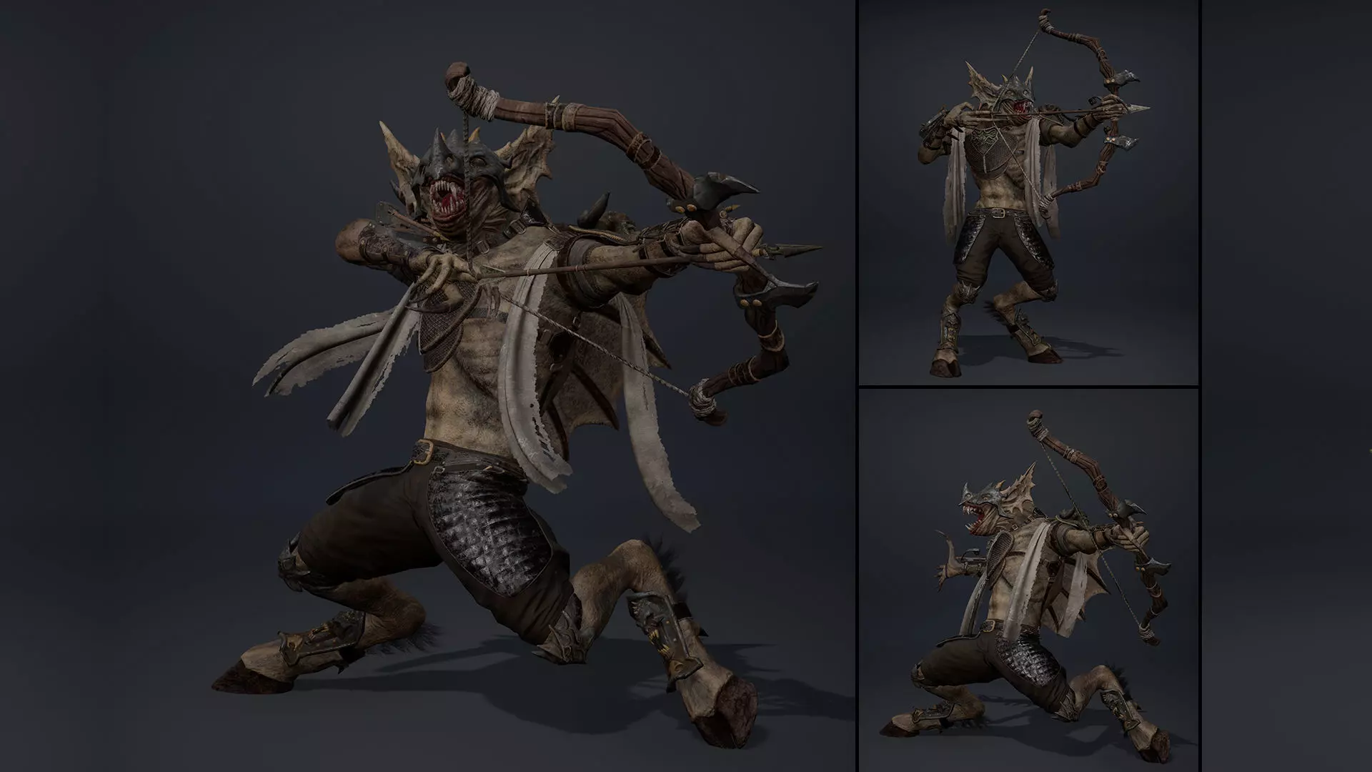 Ember Archer Arm2 Low-poly 3D model