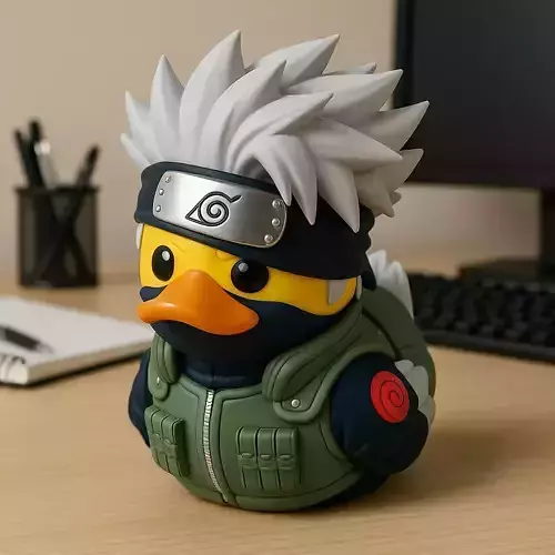 Rubber Duck - Hatake Kakashi model - 3d print