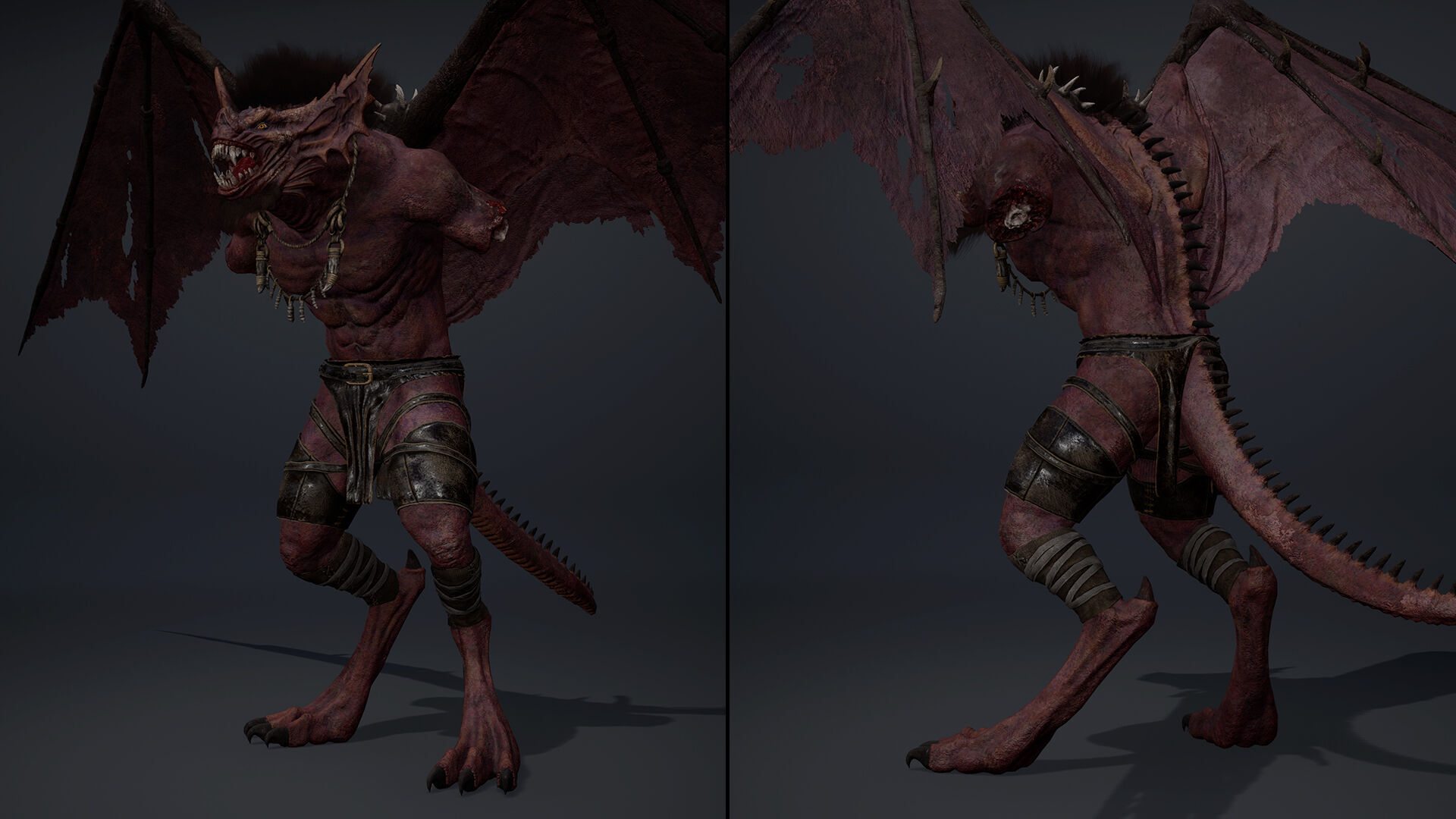 Embermoon NoArms Brutal Low-poly 3D model_5