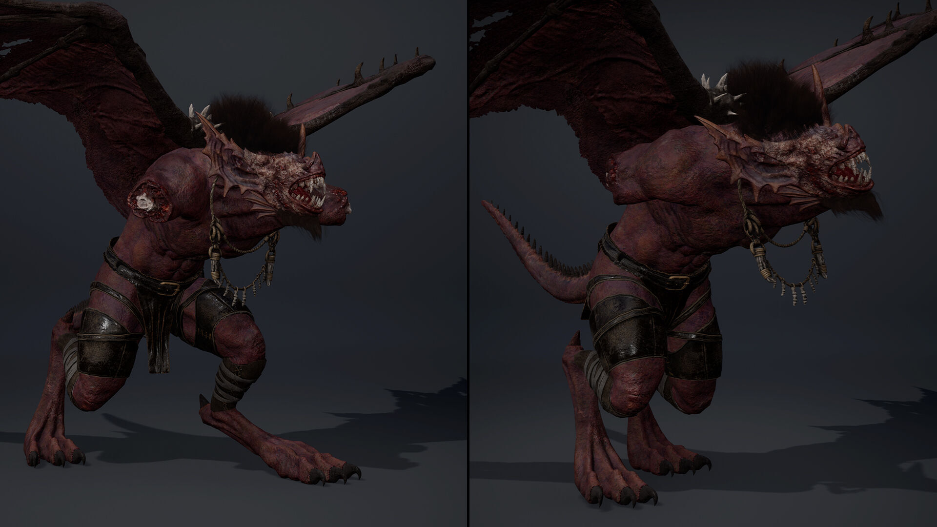 Embermoon NoArms Brutal Low-poly 3D model_9