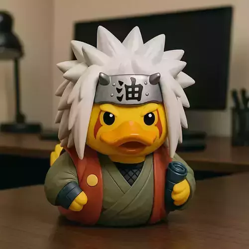 Rubber Duck - Jiraiya Naruto- 3d print 3D print model