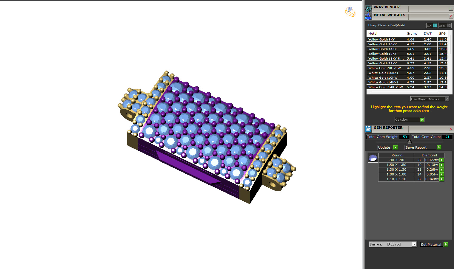 Custom Marquees Cross Infinite Cross Bracelets 3D print model_11