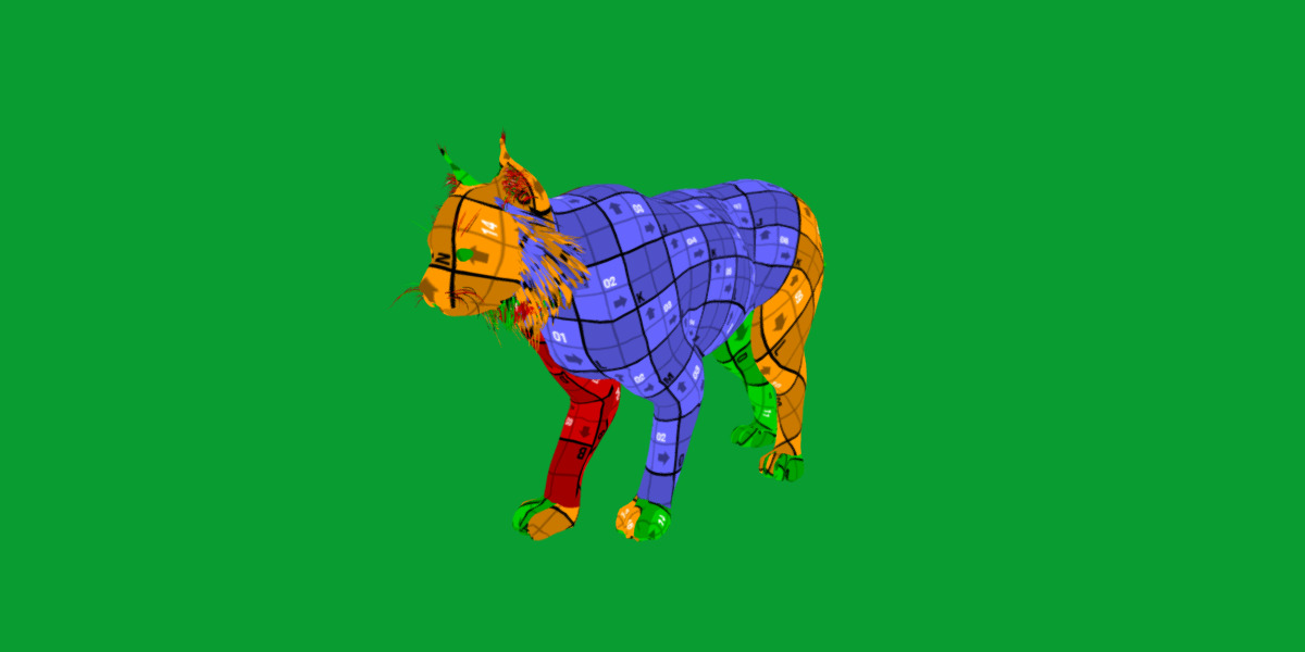 Canadian Lynx 3D model_30