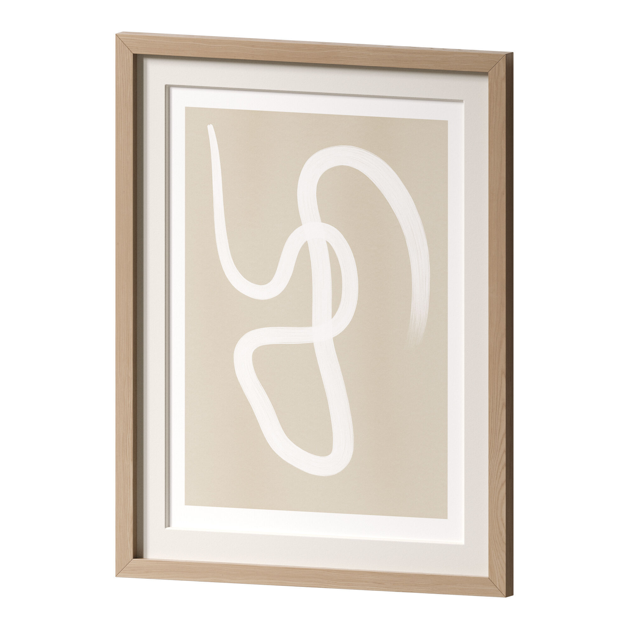 Wall Art Painting 003 3D model_5