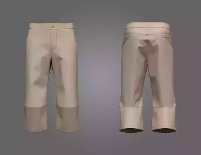 Male Hiking Capri Pant