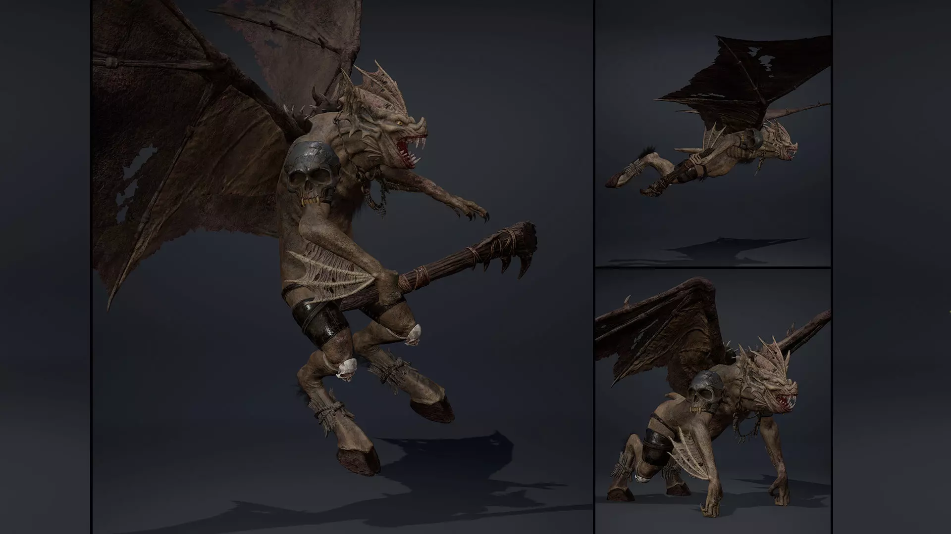 Embermoon Fatty Low-poly 3D model