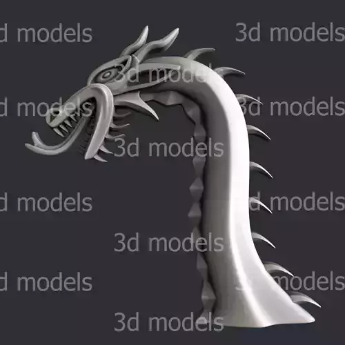 3d STL models for CNC router or 3dprinter Dragon P524