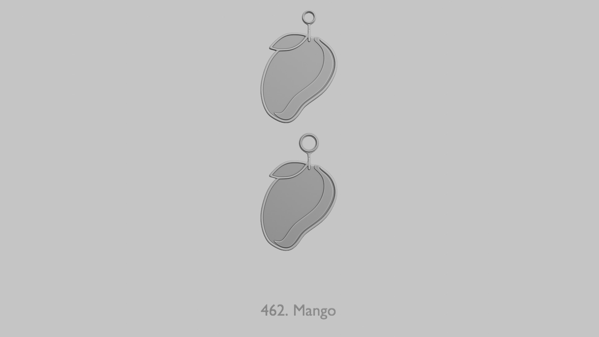 Food and Drinks Pendants Megapack 3D print model_14