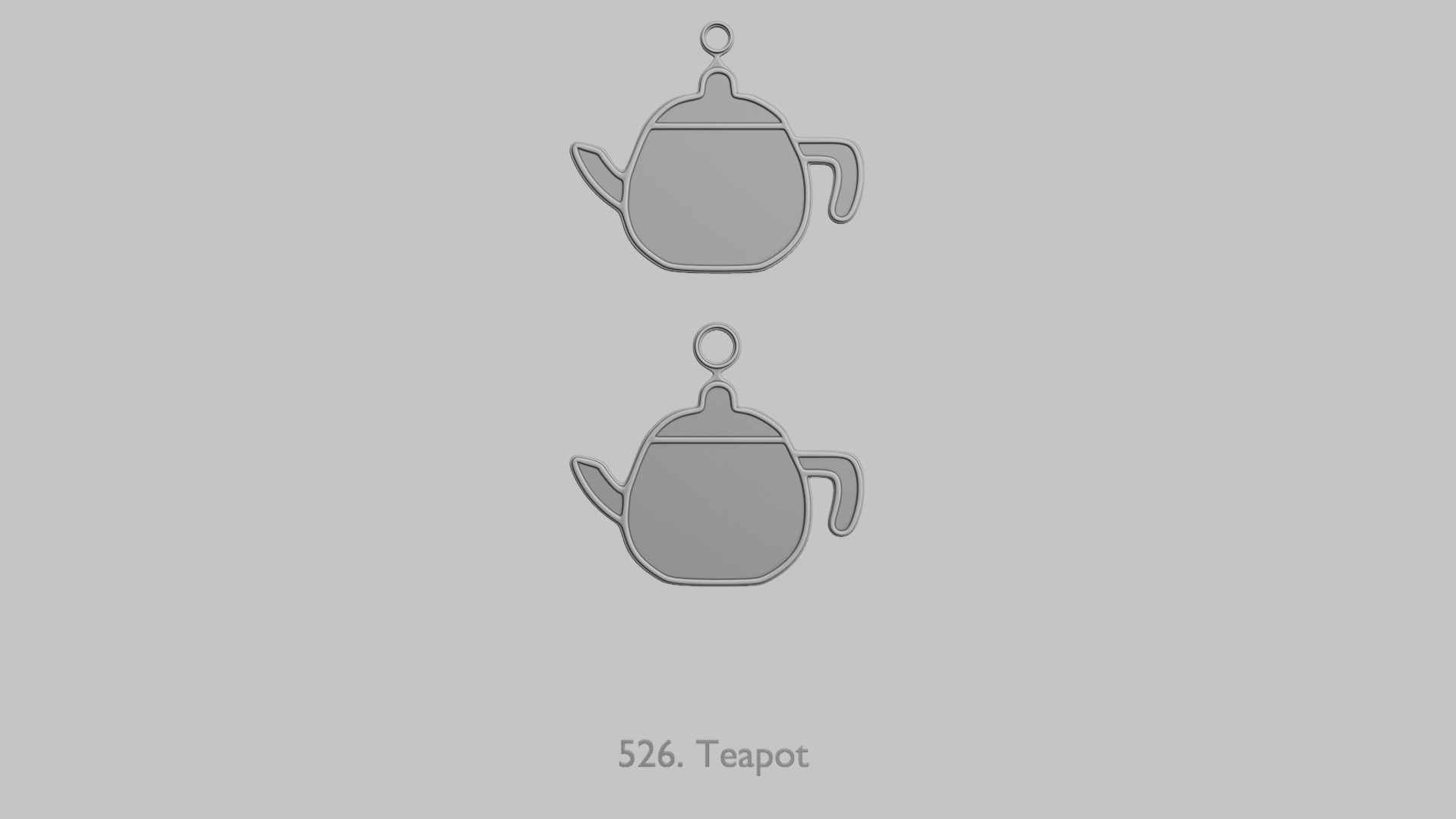 Food and Drinks Pendants Megapack 3D print model_69