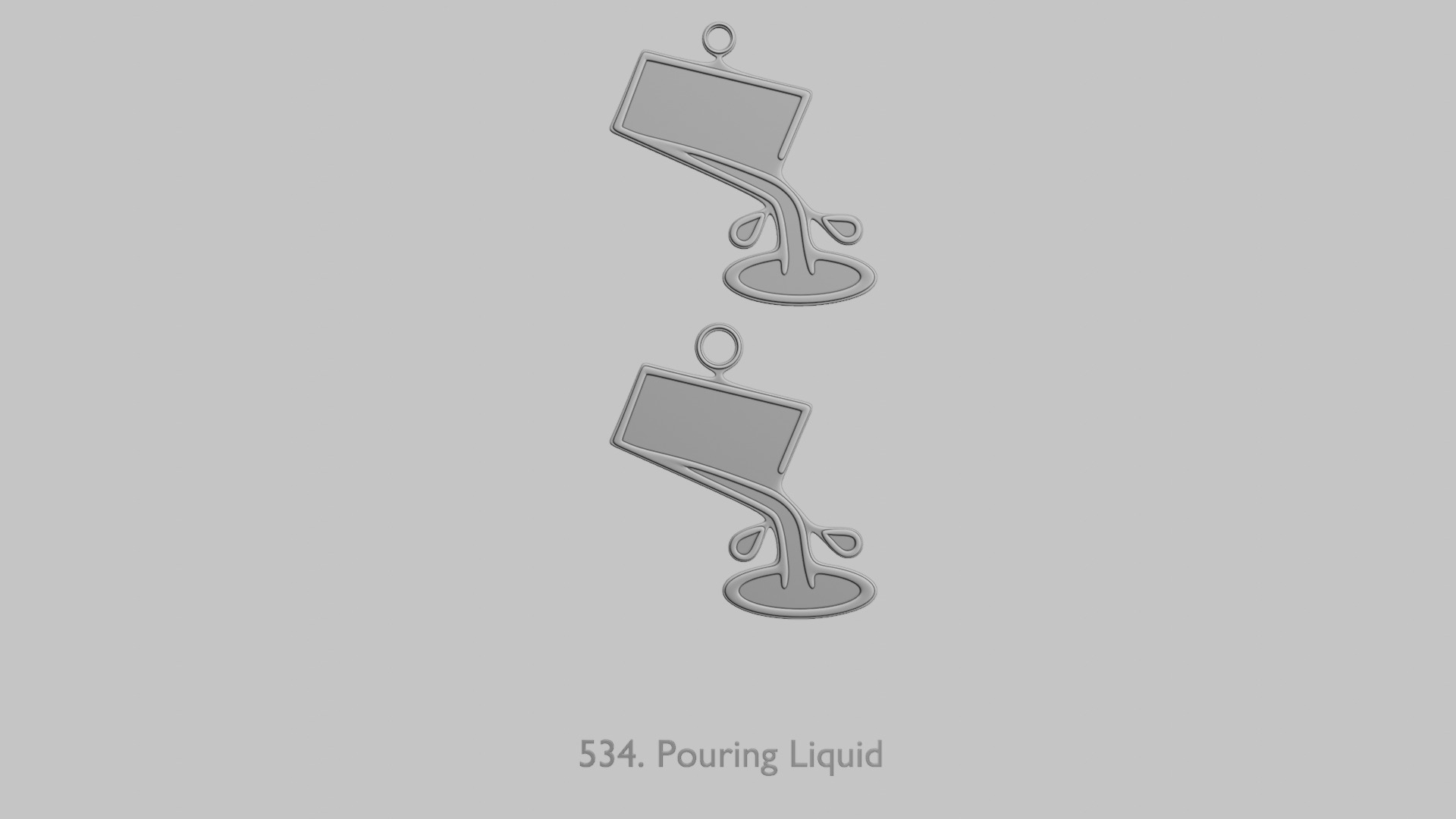 Food and Drinks Pendants Megapack 3D print model_81